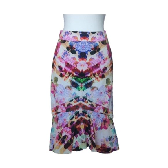 Alannah Hill I do what I like frill hem skirt C Size 8 - Picture 1 of 5